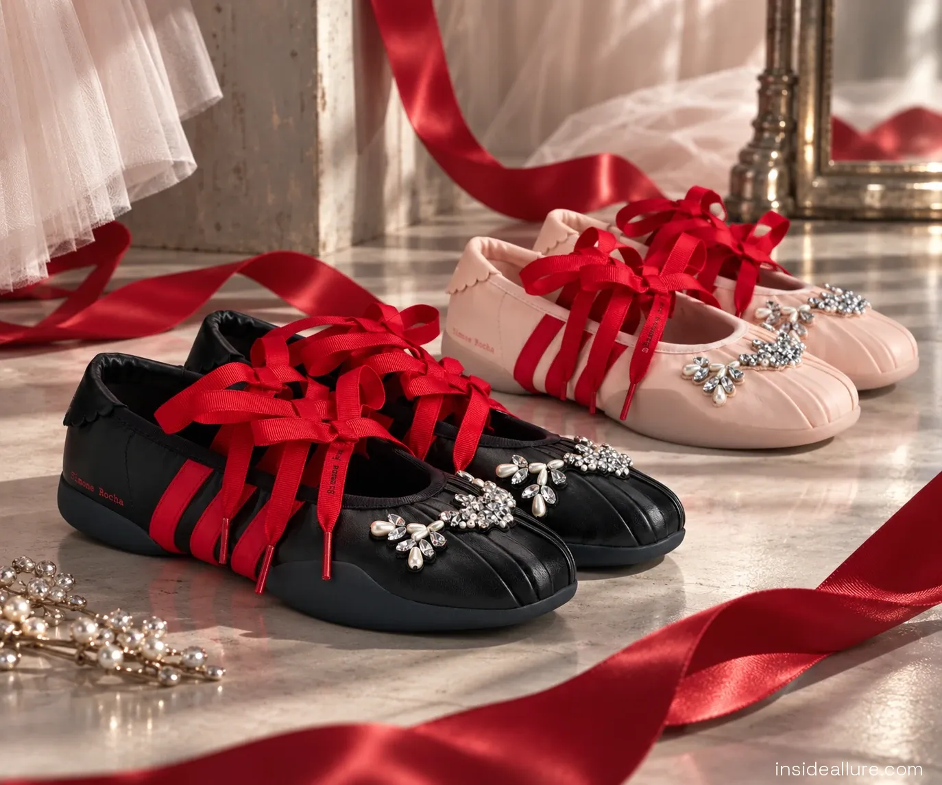 Simone Rocha Transforms the adidas Taekwondo Into an Ornate Ballerina