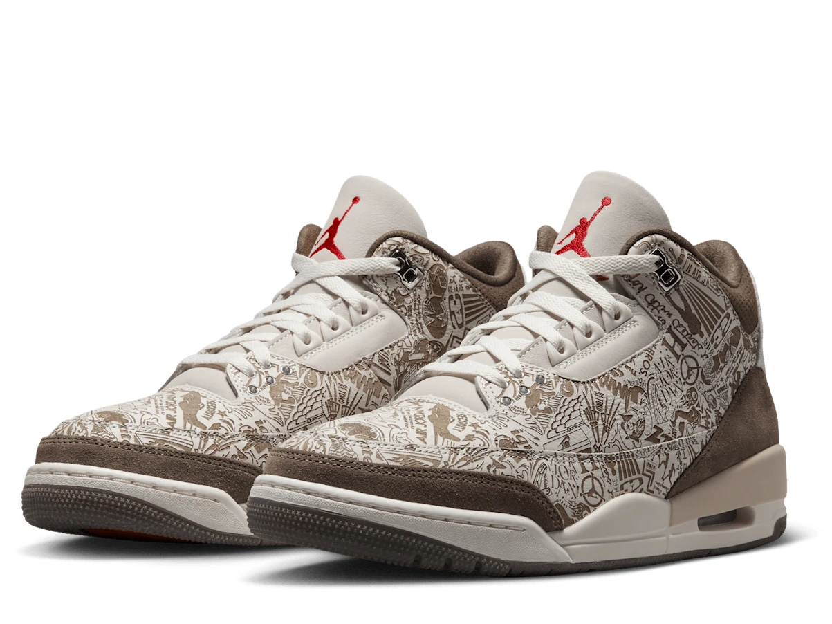 Air Jordan 3 'Laser' : L'histoire personnelle de Michael Jordan gravée dans le cuir — JA1369-001