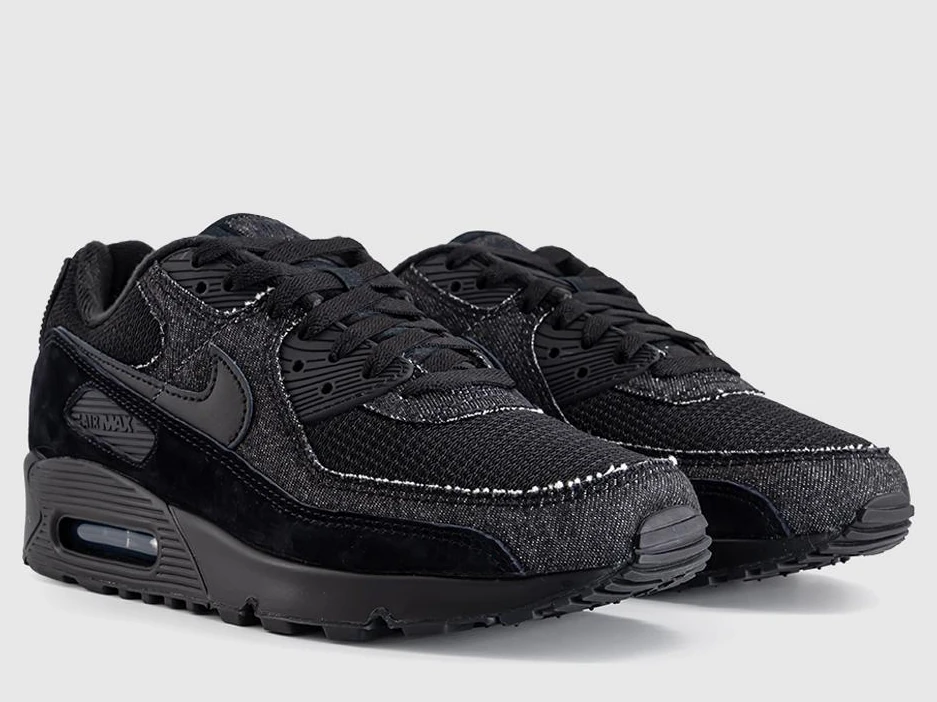 Nike Air Max III 'Black': Denim geeft het monochrome een extra dimensie — IW6365-001