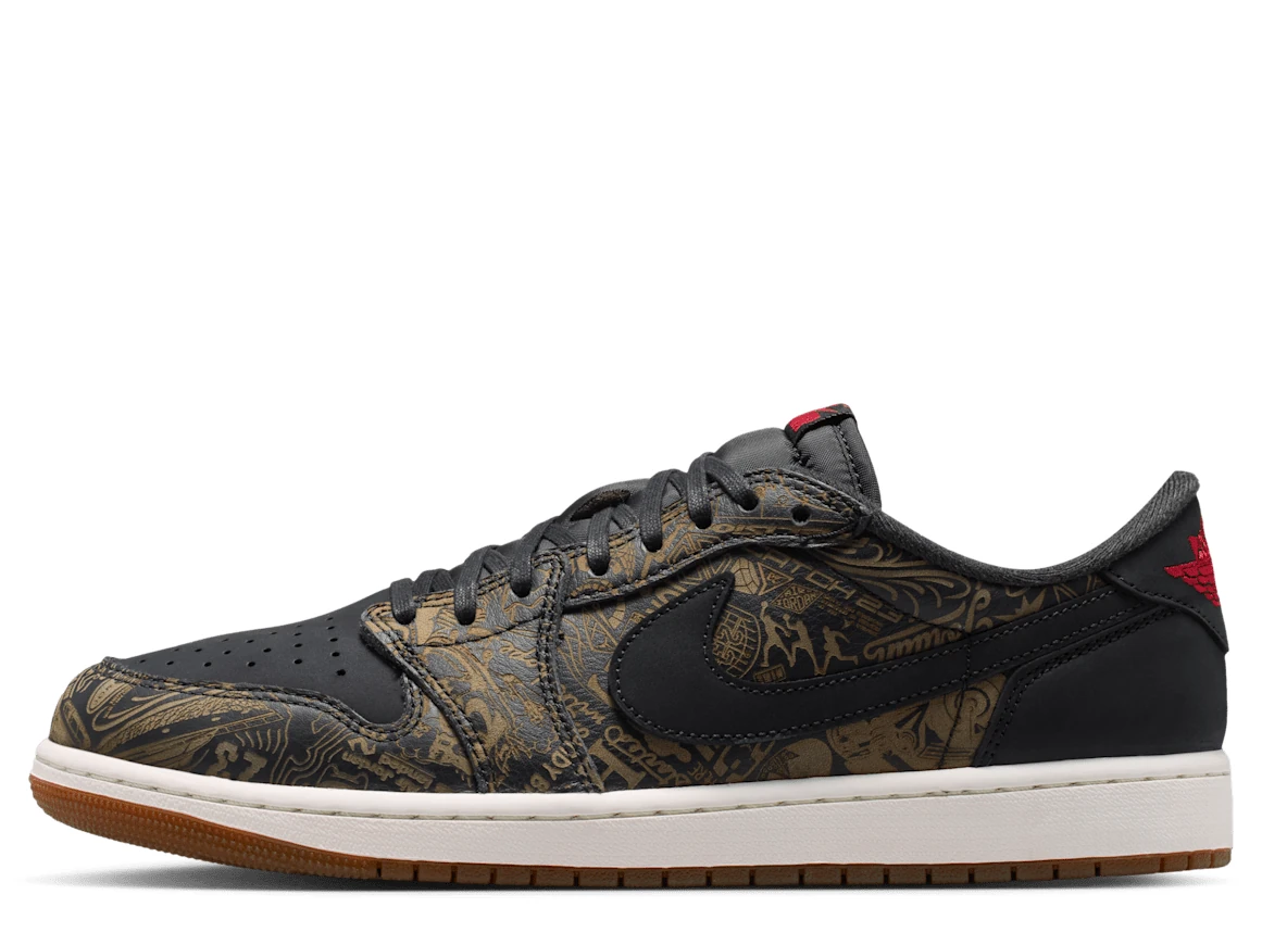 Air Jordan 1 Low OG 'Laser': Michael Jordan’s History Etched Into the Leather — IV6750-001
