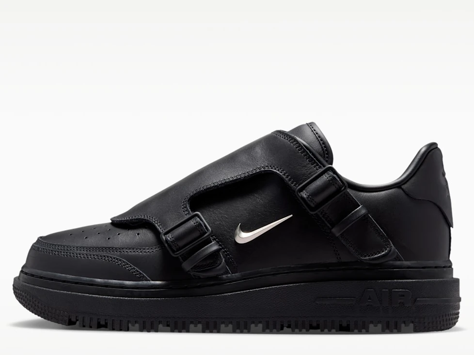 Nike Air Force 1 Luxe ‘Black’: A Black Silhouette with Silver Details — JA3822-010