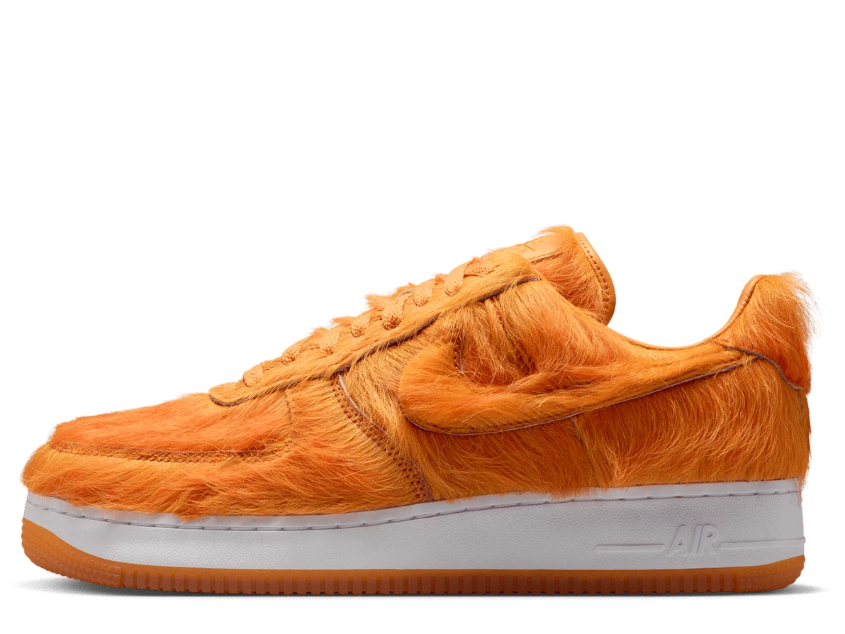 Nike Air Force 1: The Classic Draped in Orange Texture — IR1940-800